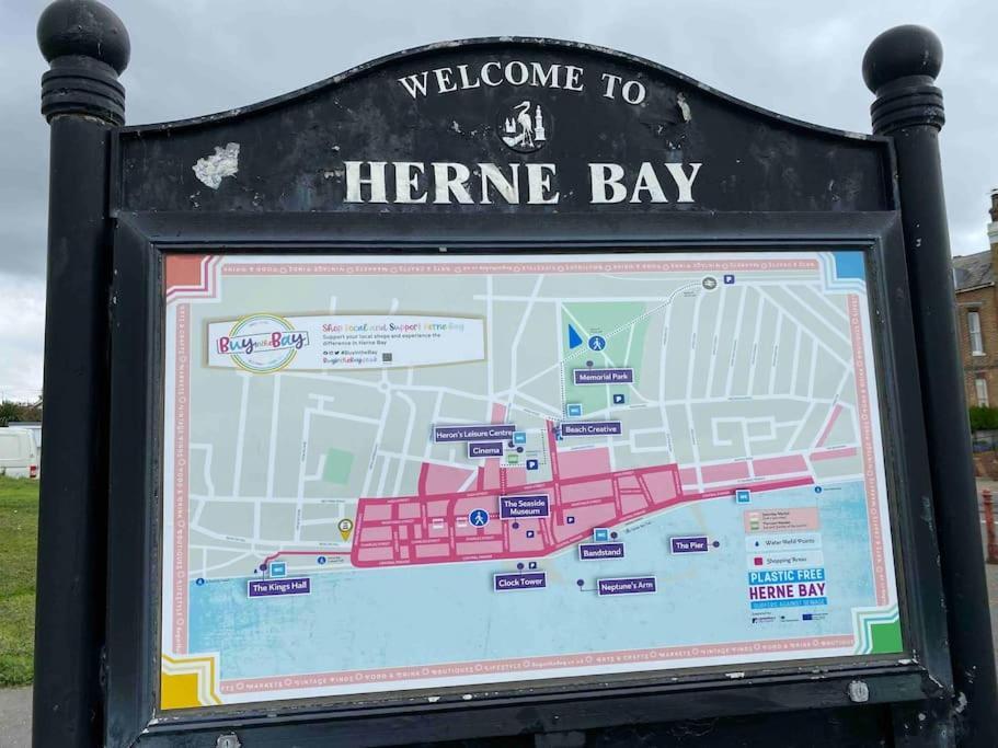 Herne Bay Central - 2 Minutes From Beach Apartment Dış mekan fotoğraf